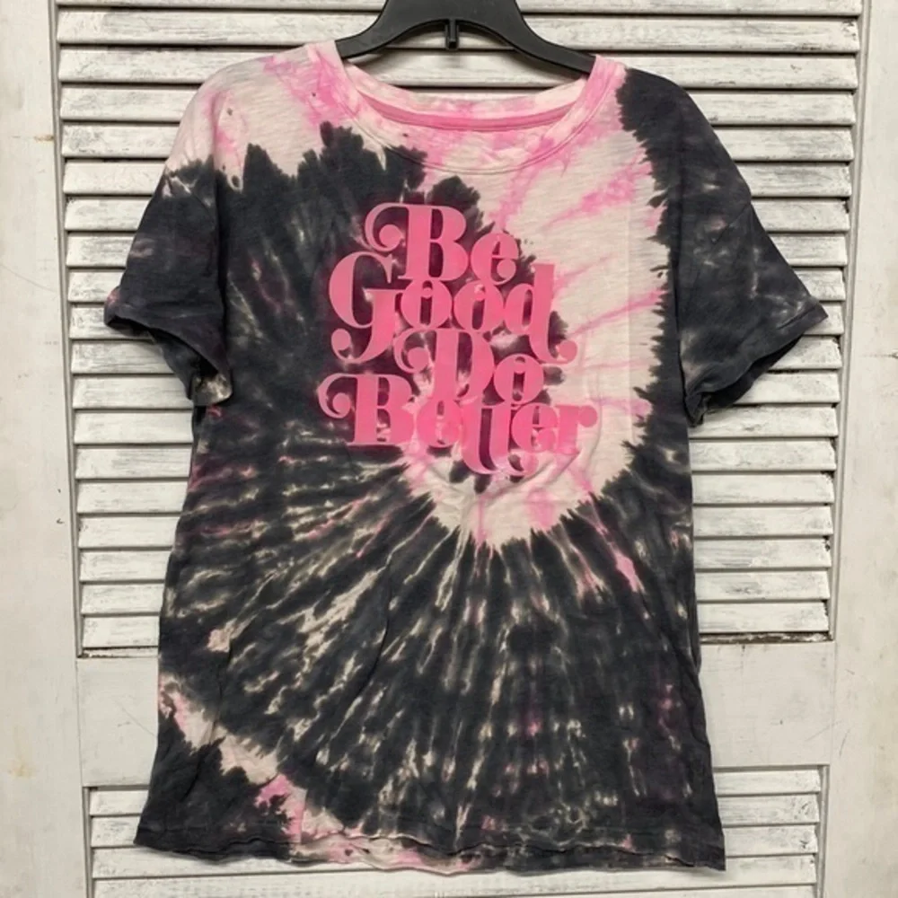 Justice “Be Good Do Better” Tie Die Tee size 14 / 16